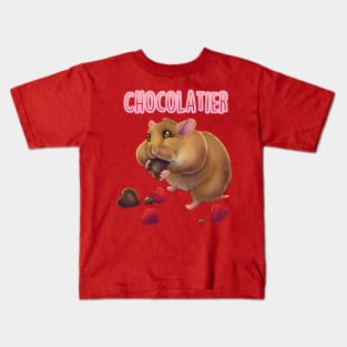 Valentine Chocolate Hamster Kids T-Shirt